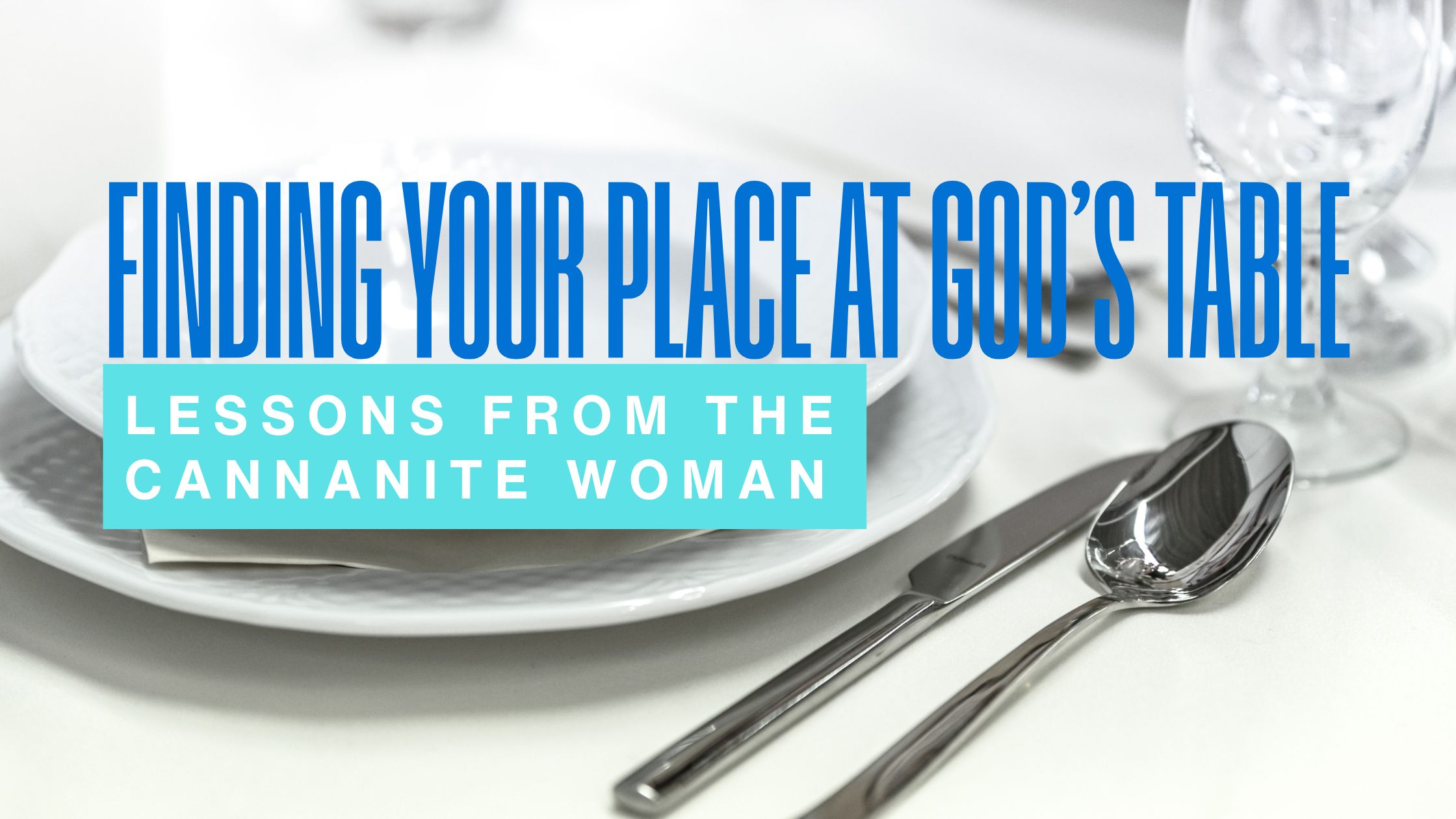 Finding your place at god’s ta