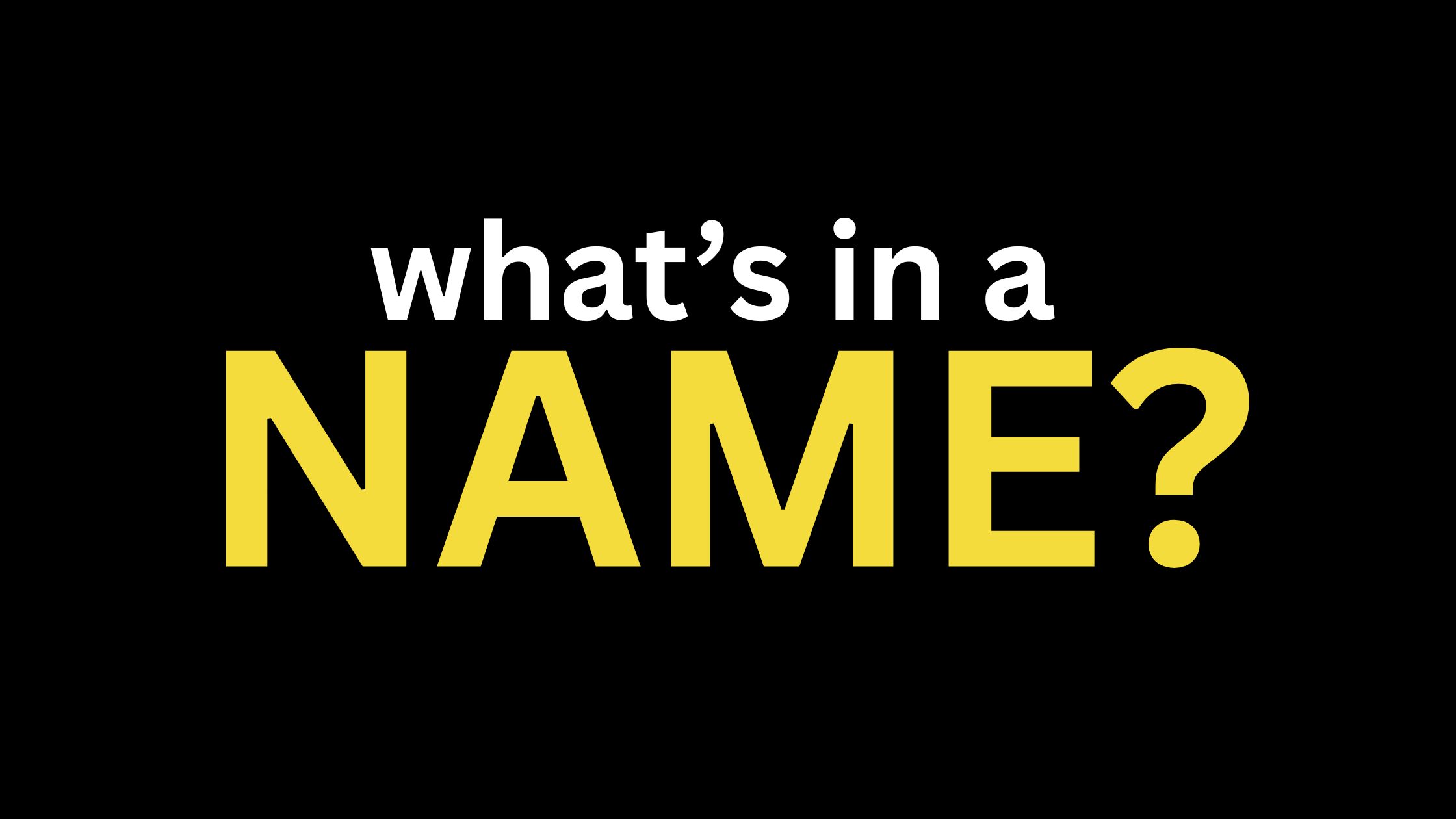 NAME